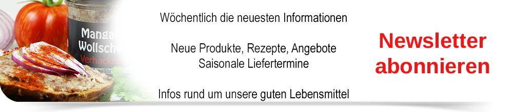 Newsletter Schätze aus Österreich abonnieren
